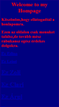 Mobile Screenshot of lacika.doroszlo.net